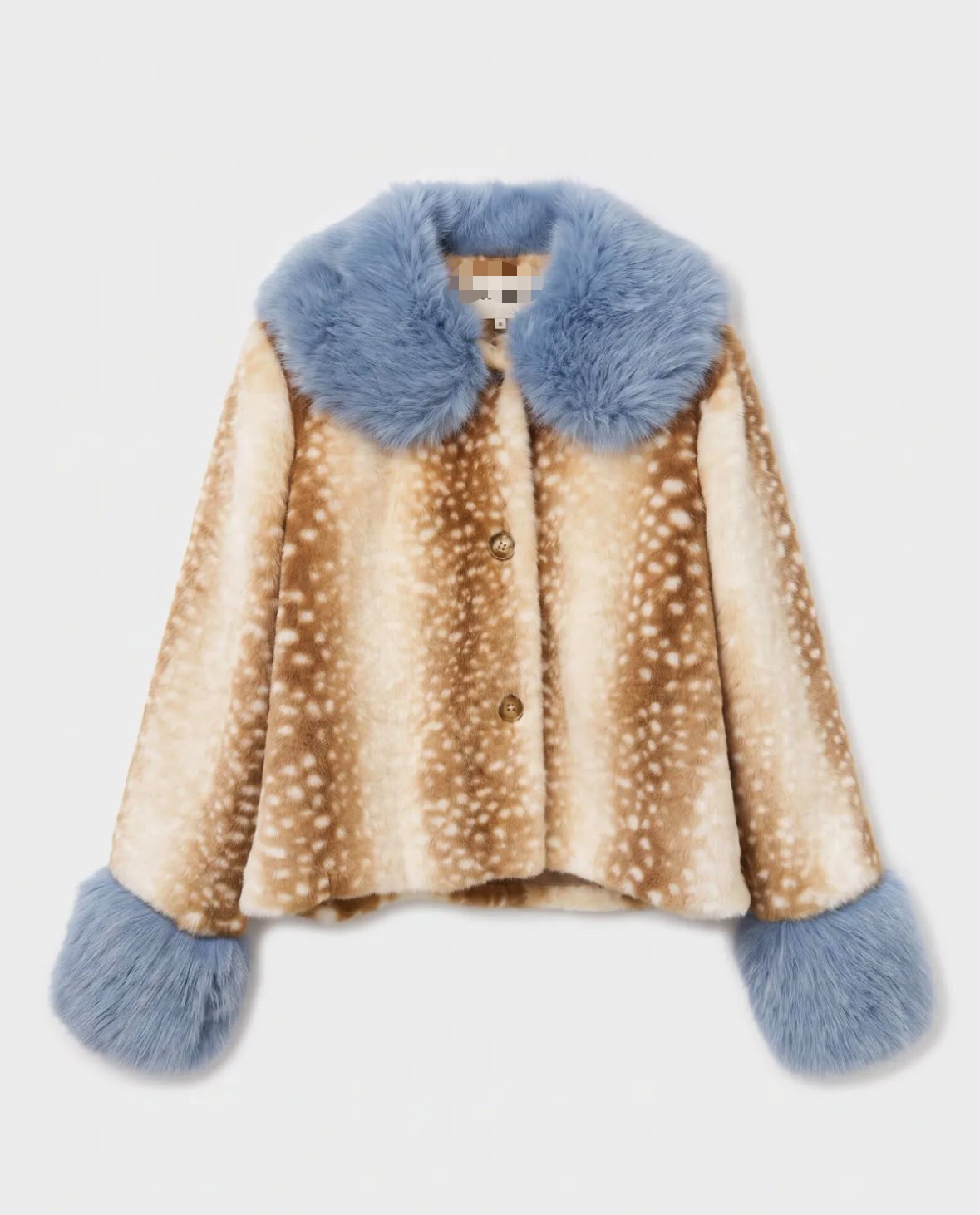 BAMBI PRINT FAUX FUR JACKET (pack of 6)