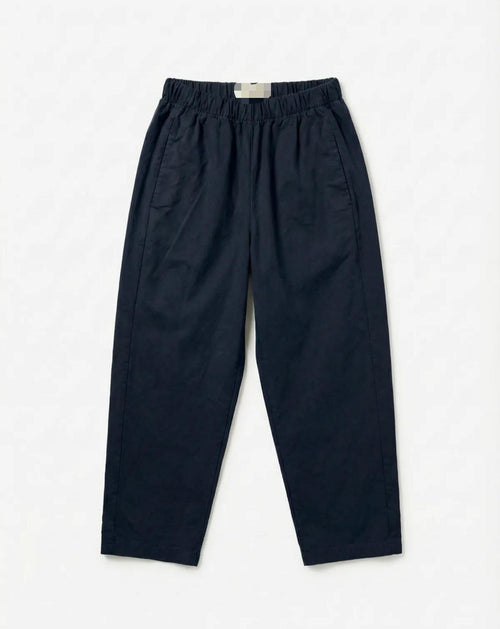 ELASTICATED WAIST BARREL TROUSER