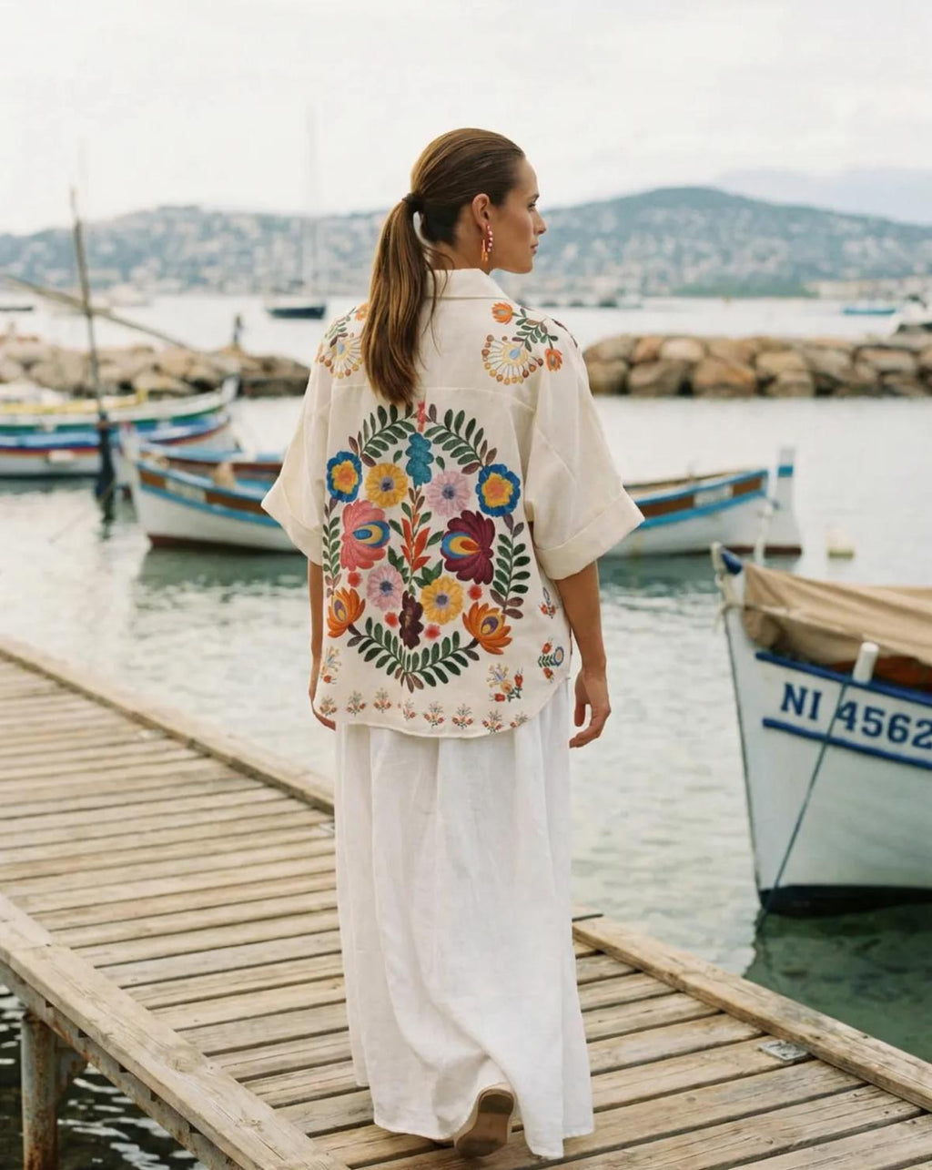 PRINTED OVERSIZED SHIRT